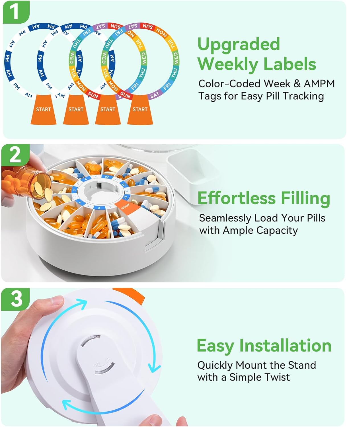 The Ultimate 14-Day Smart Pill Organizer